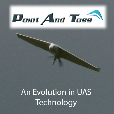 Point and Toss Throw and forget sUAS