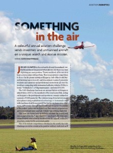Outback Challenge makes it into Qantas in-flight magazine.