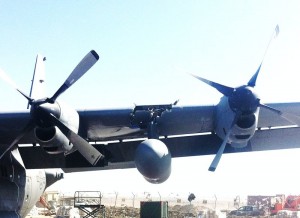 C130 and RQ 7 collision, fingers pointing at C130 crew.