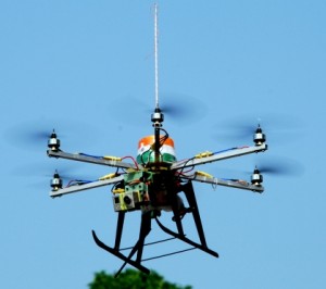 Dhaksha UAV Forge entry tested successfully by team MIT India