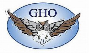 Great Horned Own (GHO) logo