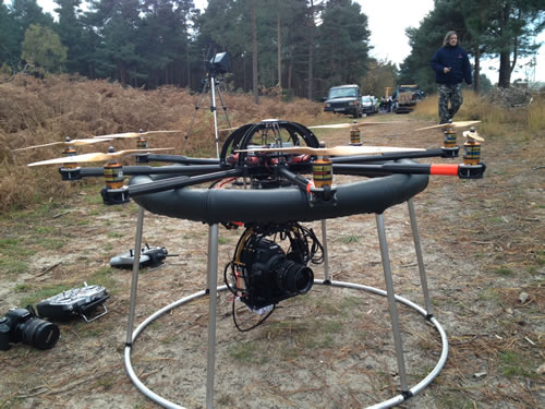 “How I Live Now” Aerial Filming