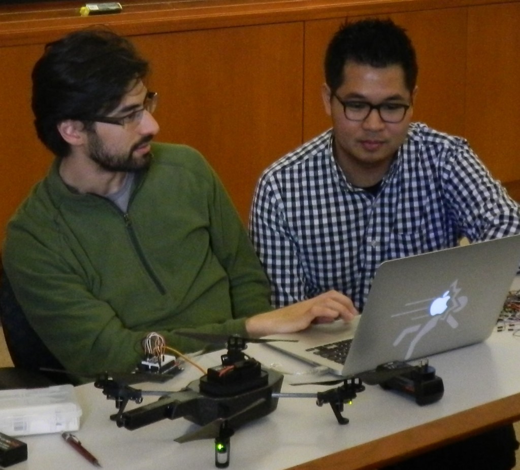 Students test new heights of drone use