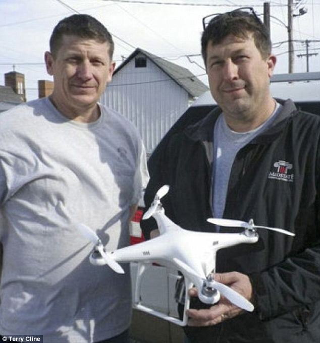 Lady Justice DJI Phantom rescued