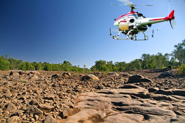 Unmanned aircraft the future in weed control