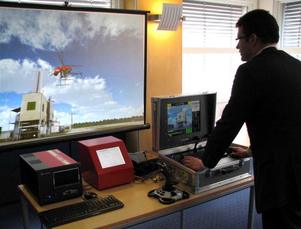 RescueSim shows new HLA capability in joint UAV training simulation
