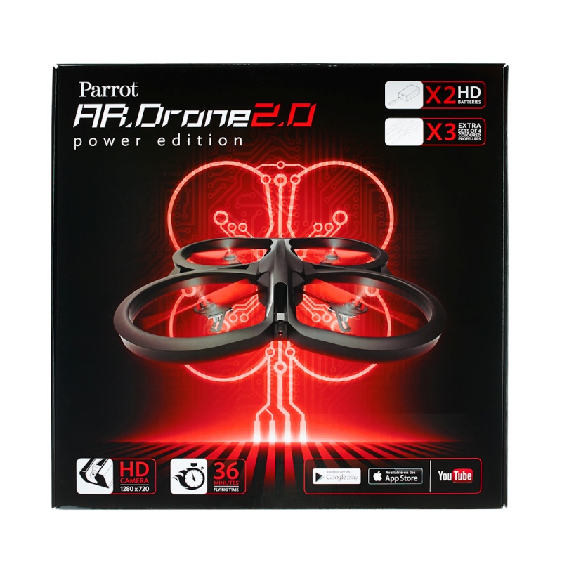 Parrot News: a bird, a plane – The AR.Drone 2.0 Power Edition Takes Flight! – sUAS News The Business of Drones