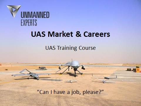 New online UAS market & careers short course