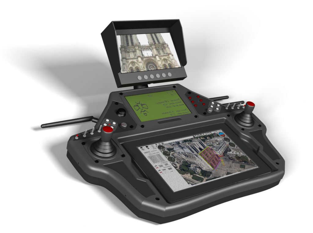 VDCI unveils its all in all compact Ground Control Station for any UAV like DJI and 3D Robotics