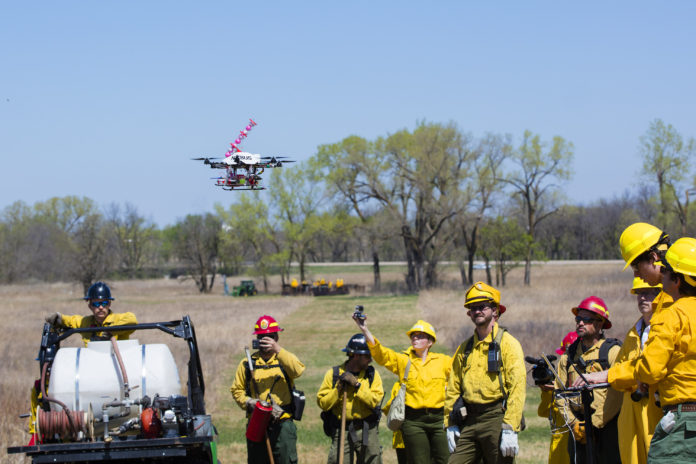 firestarting drone