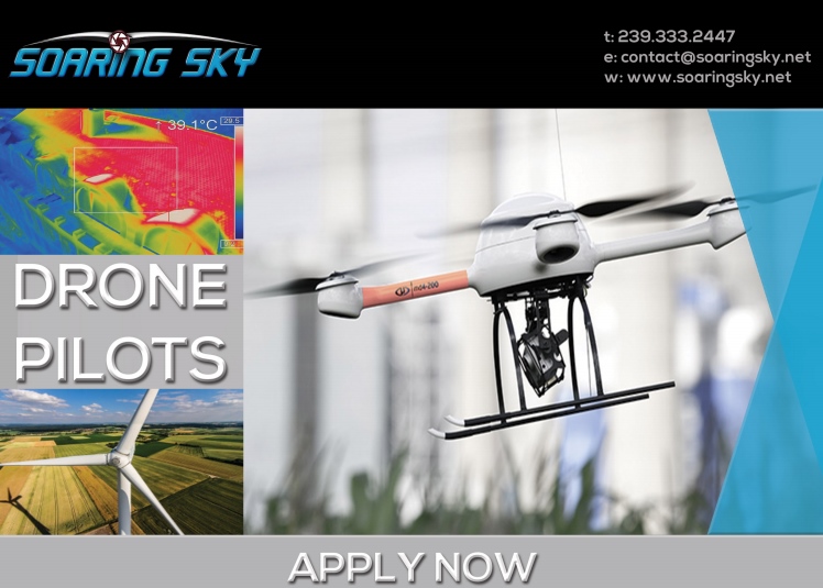 Recruiting pilots - Soaring Sky - sUAS News - The Business of Drones