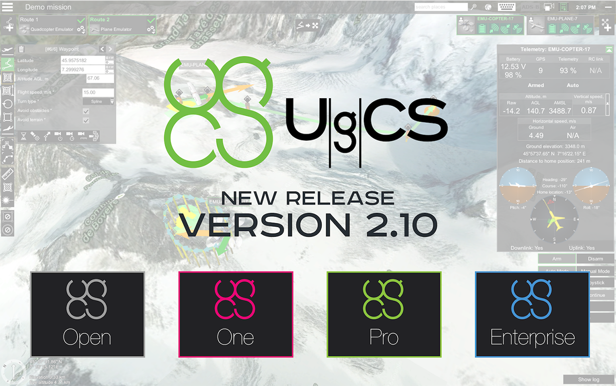 UgCS Update 2.1