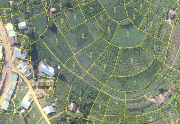 Rwanda topography