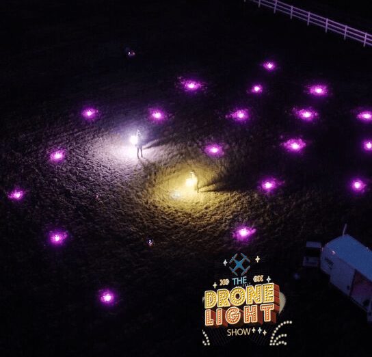drone light show ufo