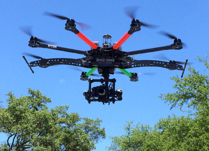 Hexacrafter HO-1250L flying cross