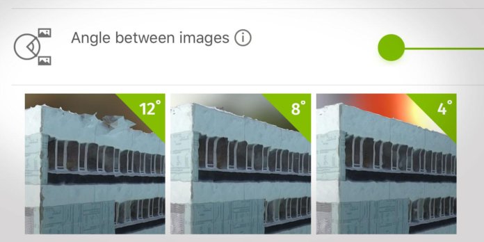 pix4d angle 3D