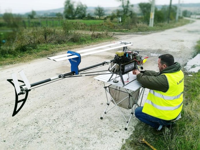 Laserpas unmanned helicopter laserpas