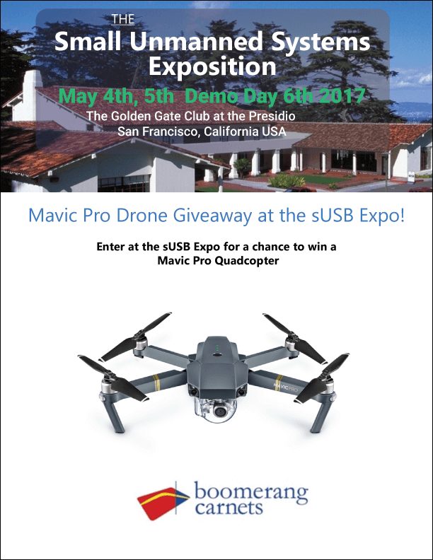 Boomerang Carnets Returns to the sUSBExpo with Another Drone to Give Away