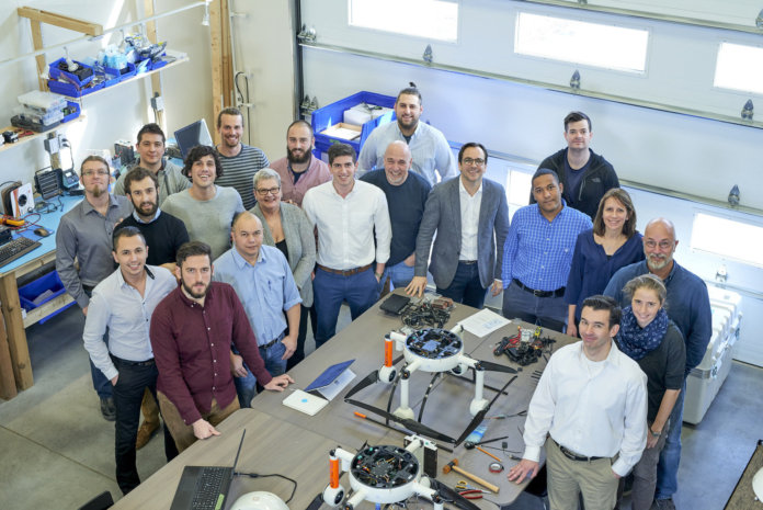 Microdrones-Canada-Team microdrone