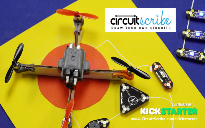 Circuit Scribe-DIY Drone circuit scribe