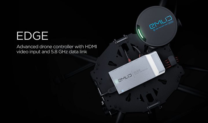 Emlid announces Edge: Advanced drone controller with HDMI video input and 5.8GHz data link