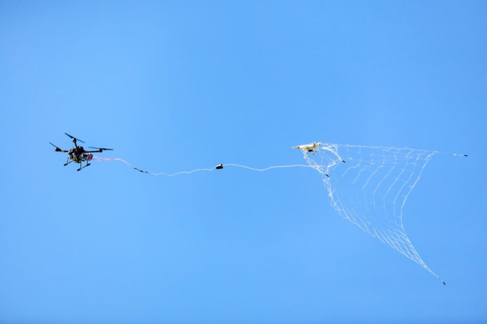 DroneCatcher catch
