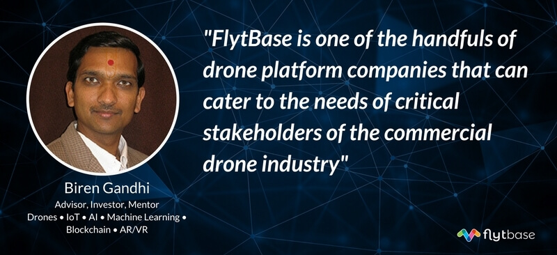 Biren Gandhi Joins FlytBase Advisory Board