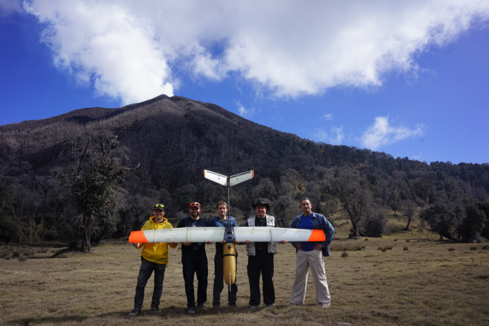 Costa Rican Volcano Research Team with S2