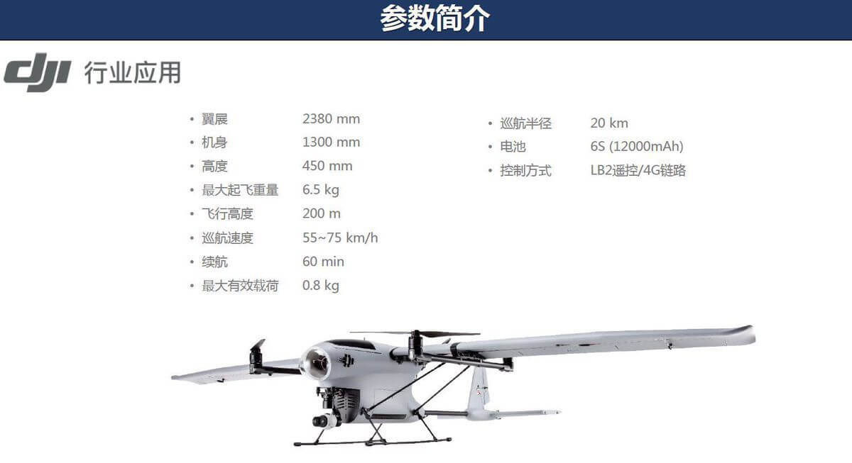 DJI fixed wing drone hits rumour control. sUAS News