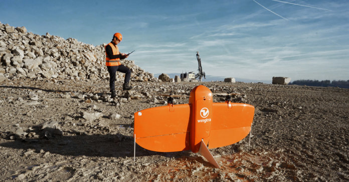 wingtraone-getting-ready-for-take-off-to-map-a-quarry-near-glattfelden