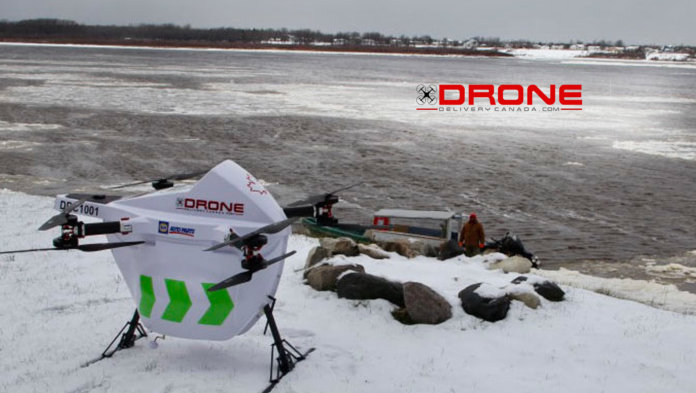 drone delivery Canada water