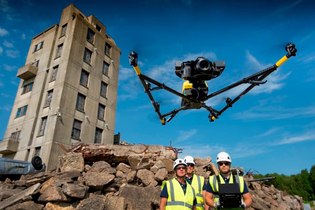 Drone demos steal the show as UK air traffic control provider NATS partners with Sky-Futures and software company in new venture