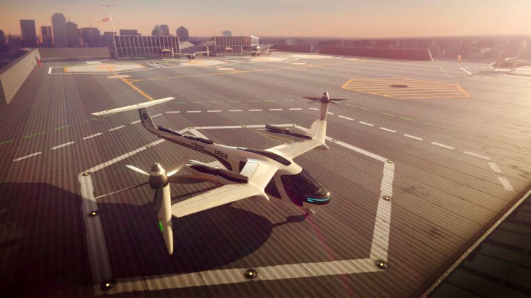 uber flying taxi