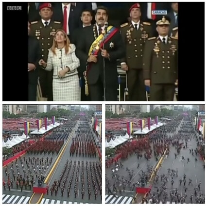 Explosive drones detonate in 'assassination attempt' on Venezuelan president