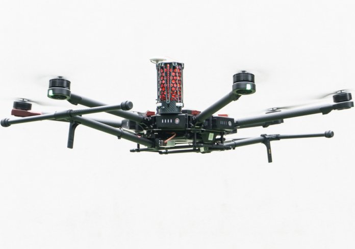 DJI M600 with DRS-M600_sm