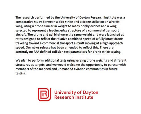 Response to DJI