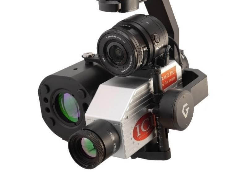 Infrared Cameras Inc ICI Optical Gs Imaging Camera and Laser sUAS