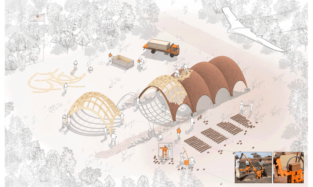 Sir Norman Foster Droneport Rwanda