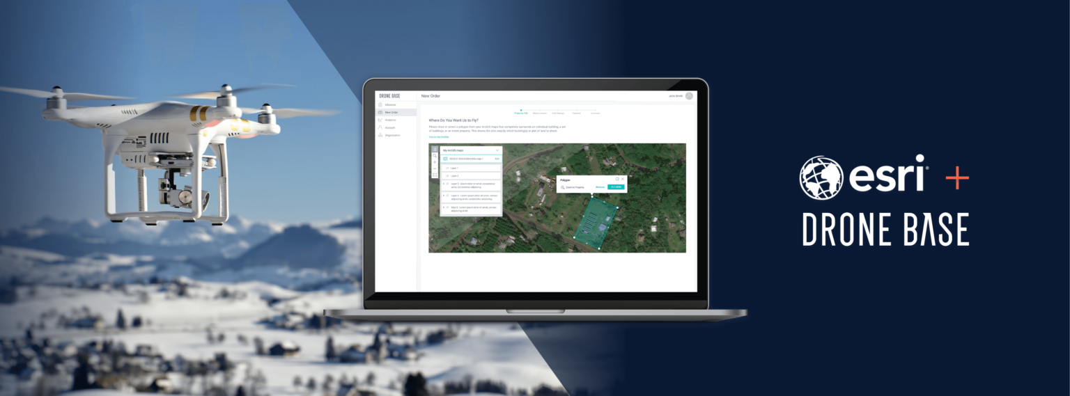 DroneBase Now Integrates Into the Esri ArcGIS Platform sUAS News