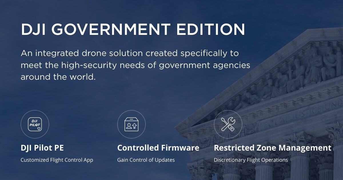 AirWorks Offers DJI Drone Solutions for Governments and Agencies sUAS