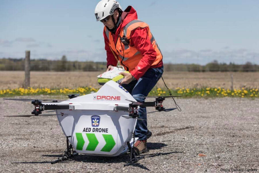 Drone Delivery Canada COVID-19