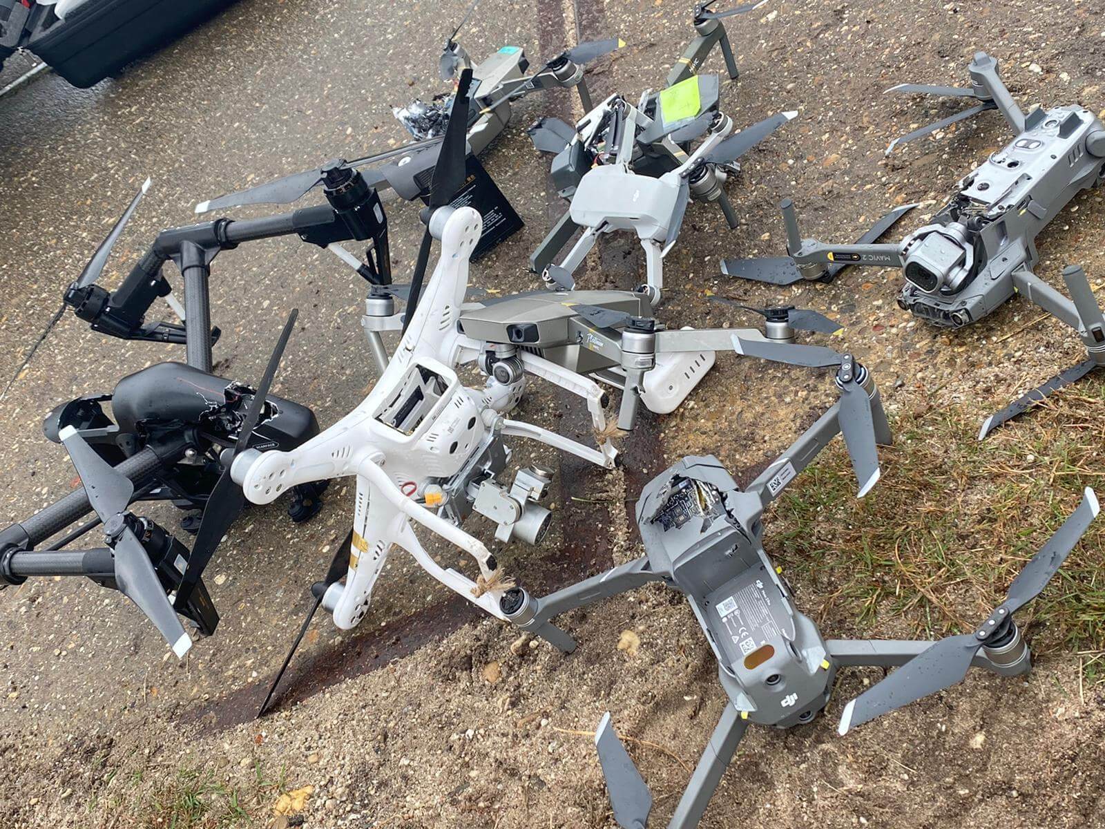 Watch – DJI drone operator targeted in Ukraine?