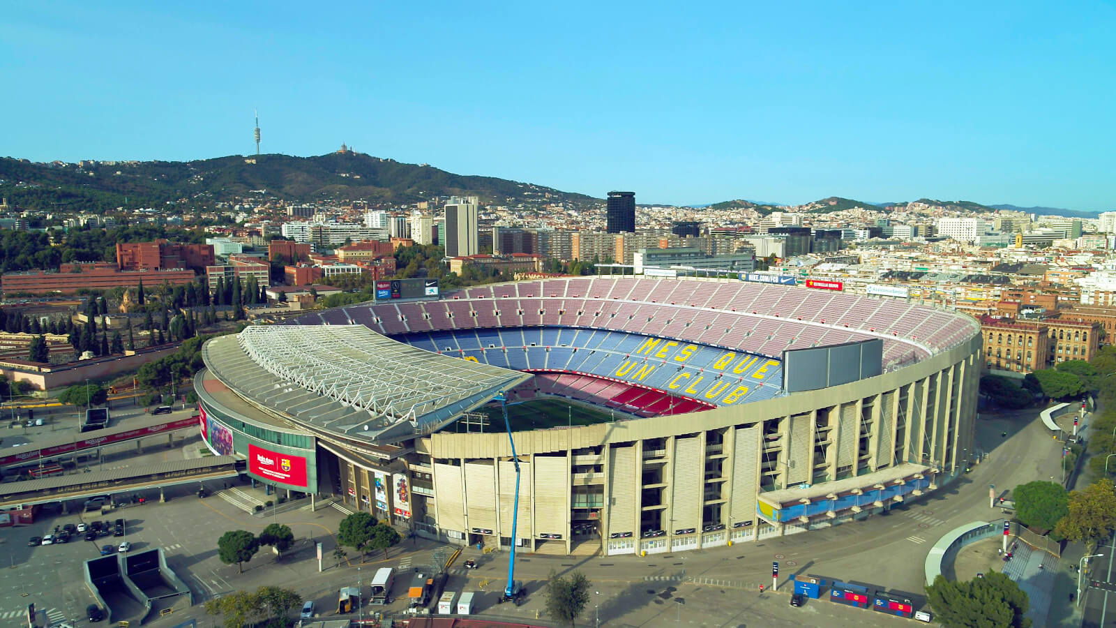 Barcelona-Madrid match, the first-ever Clásico to include drone 