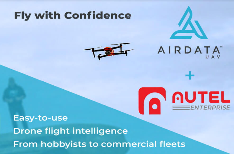 AirData and Autel Enterprise Partner for Data Analysis and Live