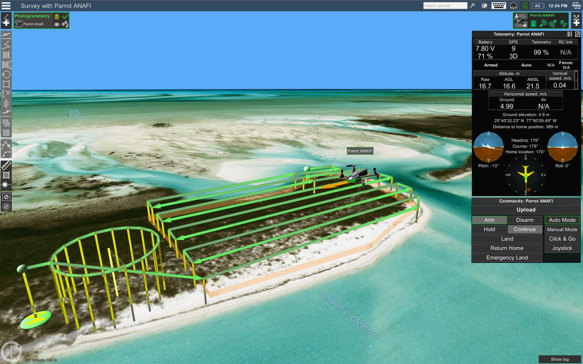 Parrot cheap anafi photogrammetry