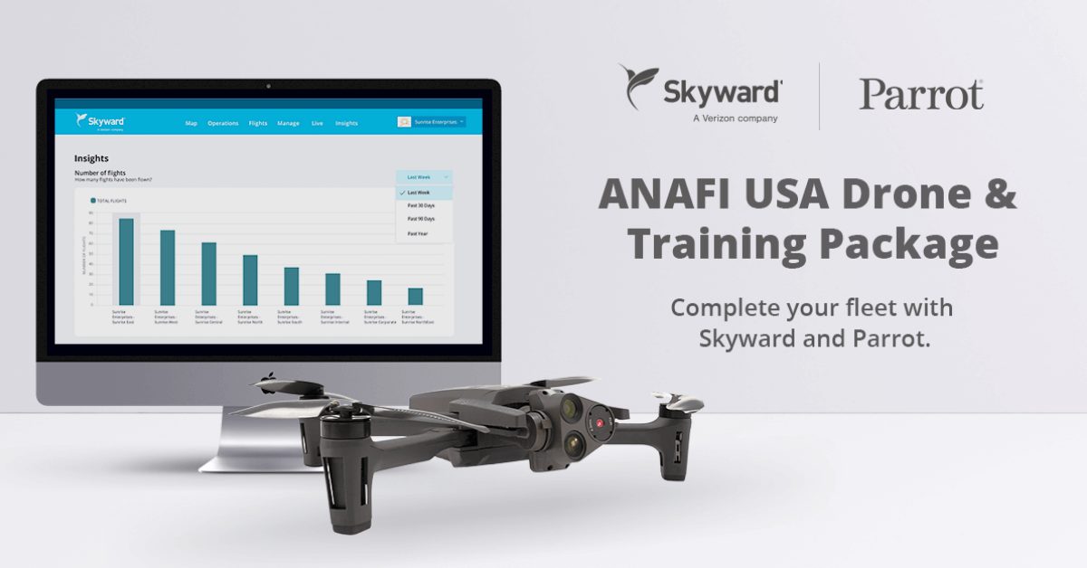 Parrot s ANAFI USA A Secure Drone Manufactured in the U.S. sUAS News