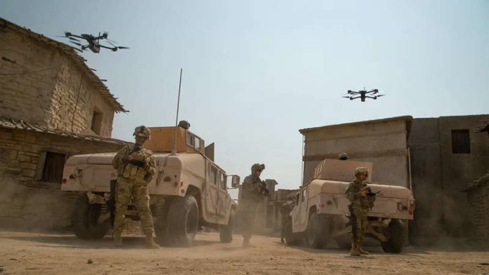 skydio military jeeps