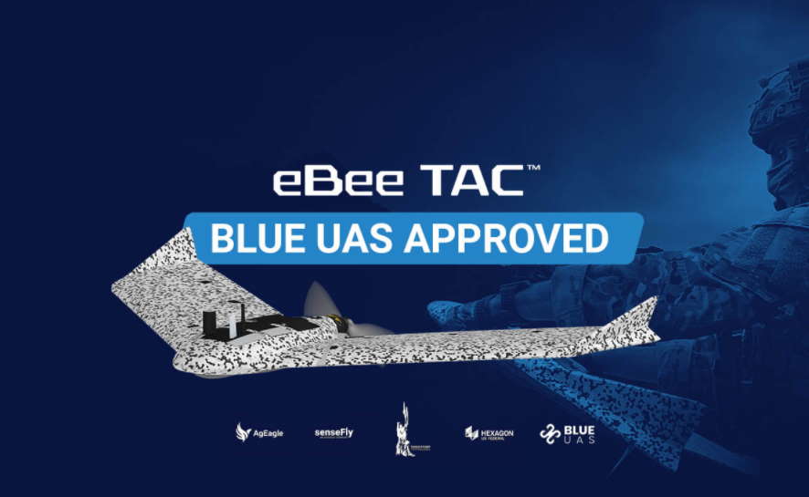 eBee TAC™ Drone Solution Added to Blue UAS Cleared List by Defense