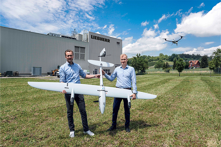 Taking off with Liebherr electronics: high-tech drones by Quantum-Programs – sUAS Information