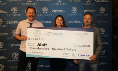 Aloft Wins $500k Investment at the GENIUS NY Drone Accelerator Pitch Competition